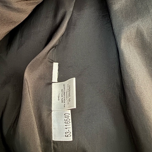 Ann Taylor Elegant Black Women's Coat Sz 4 - Picture 4 of 7